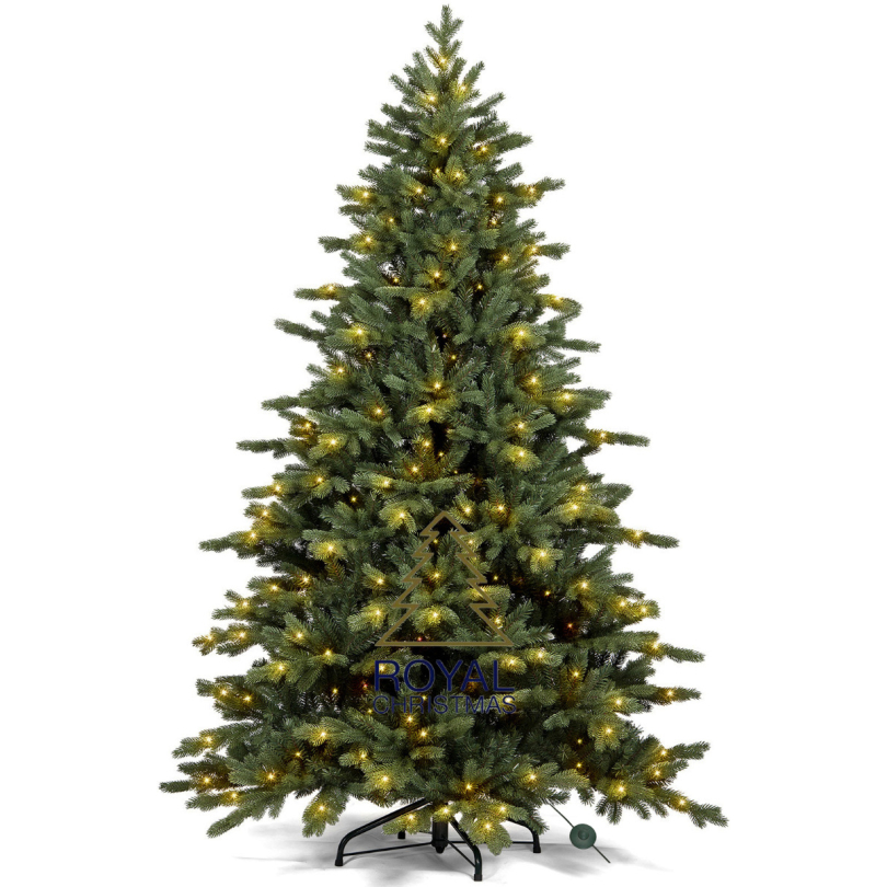 Kunstkerstboom Tuscan PE / PVC Premium Smart Warm LED 180 cm Deze kunstkerstboom heeft