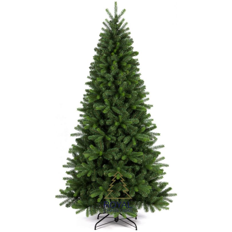 Natuurlijke Kunstkerstboom Bergen PE / PVC Premium 180 cm Natuurlijke kunstkerstboom met